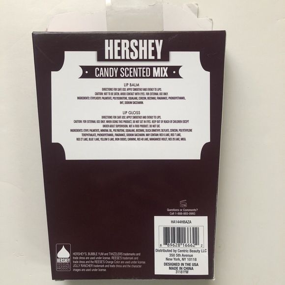 Hershey's Candy Scented Mix Lipgloss Set NIB - Picture 3 of 3
